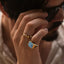 The gent vinny signet ring 14k gold - Studio Kroewe