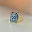 The gent vinny signet ring 14k gold - Studio Kroewe