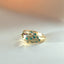 Tiga emerald ruby ring 14k gold - Studio Kroewe