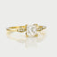 Timmy princess cut diamond 0.75ct ring 14k gold - Studio Kroewe