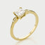 Timmy princess cut diamond 0.75ct ring 14k gold - Studio Kroewe