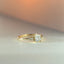 Timmy princess cut diamond 0.75ct ring 14k gold - Studio Kroewe