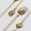 Totte heart medallion 14k gold - Studio Kroewe
