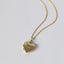 Totte heart medallion 14k gold - Studio Kroewe