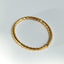 Twisted 4mm bangle 14k gold - Studio Kroewe