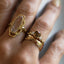Two is a crowd ring 14k gold - Studio Kroewe