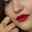 Valentina diamond tanzanite ring 14k gold - Studio Kroewe