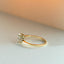 Valentina oval cut diamond ring 14k gold - Studio Kroewe