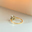 Valentina oval cut diamond ring 14k gold - Studio Kroewe