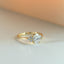 Valentina oval cut diamond ring 14k gold - Studio Kroewe