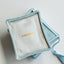 Velvet tassel light blue jewelry box - Studio Kroewe
