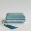 Velvet tassel light blue jewelry box - Studio Kroewe