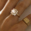 Violet limited Edition | Diamond entourage ring - Studio Kroewe