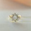 Violet limited Edition | Diamond entourage ring - Studio Kroewe