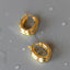 Vivi oval earrings 14k gold - Studio Kroewe