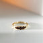 Xavi garnet ring 14k gold - Studio Kroewe