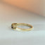 Xavi smoky quartz ring 14k gold - Studio Kroewe