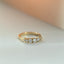 Xavi's sister round diamond ring 14k gold - Studio Kroewe