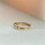 Xavi's sister round diamond ring 14k gold - Studio Kroewe