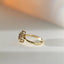 Yoki diamond rhodolite entourage ring 14k gold - Studio Kroewe