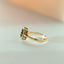 Yoki green tourmaline entourage ring 14k gold - Studio Kroewe