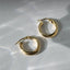 Zoha twist earrings 14k gold - Studio Kroewe