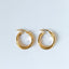 Zoha twist earrings 14k gold - Studio Kroewe