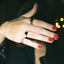 Rue topaz london blue ring 14k gold