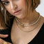 Rope necklace 14k gold