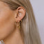 Neve twisted earrings 14k gold