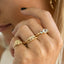 Loki diamond ring 14k gold