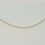 Bamboo necklace 14k gold