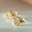 Betsy alfabet zegelring 14k goud