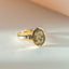 Betsy alfabet zegelring 14k goud