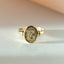 Betsy alfabet zegelring 14k goud