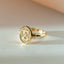 Betsy alfabet zegelring 14k goud