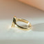 Betsy alfabet zegelring 14k goud