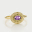 Cami amethyst february birthstone ring 14k gold