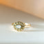 Cami aquamarine march birthstone ring 14k gold