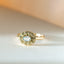 Cami aquamarine march birthstone ring 14k gold