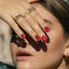 Cami citrien november birthstone ring 14k goud