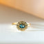 Cami london blue topaz ring 14k gold