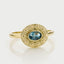 Cami london blue topaz ring 14k gold
