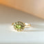 Cami peridot august birthstone ring 14k gold