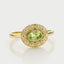 Cami peridot august birthstone ring 14k gold