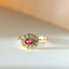 Cami rhodolite ring 14k gold