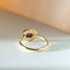 Cami robijn juli birthstone ring 14k goud