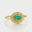 Cami emerald may birthstone ring 14k gold
