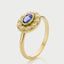 Cami tanzaniet december birthstone ring 14k goud