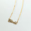 Carrie naamketting 14k goud